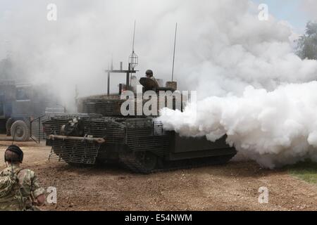 Challenger 2 TES - MEGATRON - Bovington Stockfoto