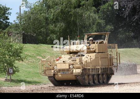 BAe Systeme Krummsäbel 2 (TES) - Bovington Stockfoto
