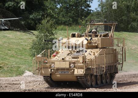 BAe Systeme Krummsäbel 2 (TES) - Bovington Stockfoto