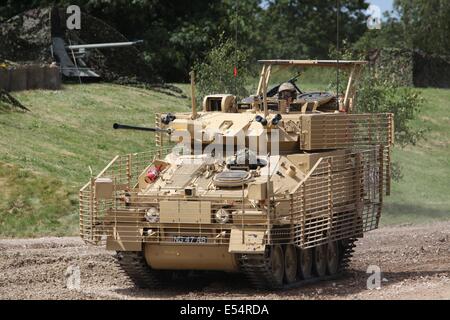 BAe Systeme Krummsäbel 2 (TES) - Bovington Stockfoto