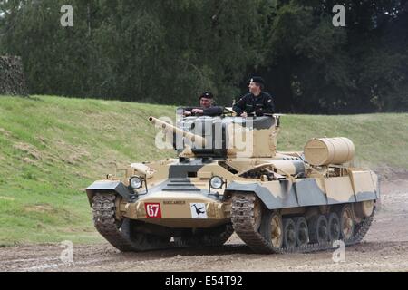 Infanterie Panzer Mark III Valentine IX - Bovington Tankfest 2014 Stockfoto