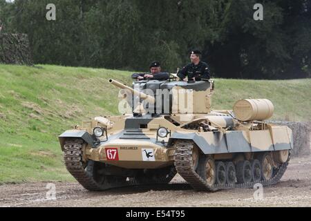 Infanterie Panzer Mark III Valentine IX - Bovington Tankfest 2014 Stockfoto