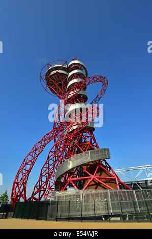 ArcelorMittal Orbit, Queen Elizabeth Olympic Park, Stratford, East London E20, Vereinigtes Königreich Stockfoto