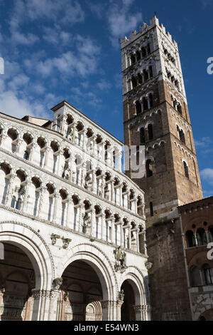 Duomo di San Martino, Lucca, Toskana, Italien, Europa Stockfoto