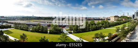 Birmingham, Vereinigtes Königreich. 21. Juli 2014. Curzon Street Station, Digbeth, Birmingham UK, Website der neuen HQ für den Bau einer Eisenbahnstrecke HS2 (High-Speed-2). Bildnachweis: Edward Moss/Alamy Live-Nachrichten Stockfoto