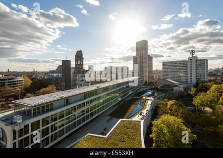 Bikini, Gedächtniskirche und Waldorf Astoria, Berlin, Deutschland Stockfoto