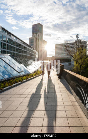 Aussichtsplattform der Bikini Berlin, Deutschland Stockfoto