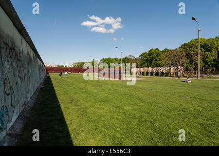 Gedenkstätte Berliner Mauer, Berlin Mitte, Deutschland Stockfoto