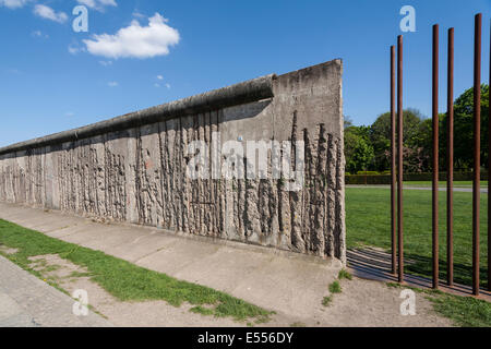 Gedenkstätte Berliner Mauer, Berlin Mitte, Deutschland Stockfoto