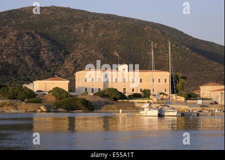 Asinara Insel, Porto Torres, Sardinien, Italien, den Königspalast im Cala Reale Stockfoto