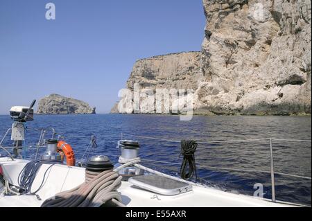 Sardinien Insel, Italien, Capo Caccia (Alghero) Stockfoto