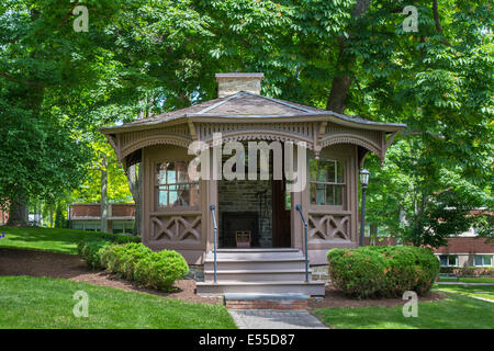 Mark Twain Study Elmira College 1855 gegründet einer koedukativen private liberale Kunsthochschule 1855 gegründet als ein Womans col Stockfoto