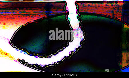 Abstrakter Film 0126 Stockfoto