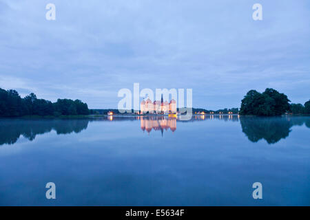 Schloss Moritzburg in Moritzburg bei Dresden, Sachsen, Stockfoto