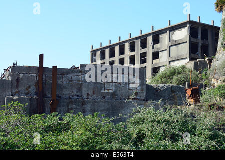 Gunkajima (Hashima), Nagasaki-Präfektur, Kyushu, Japan Stockfoto