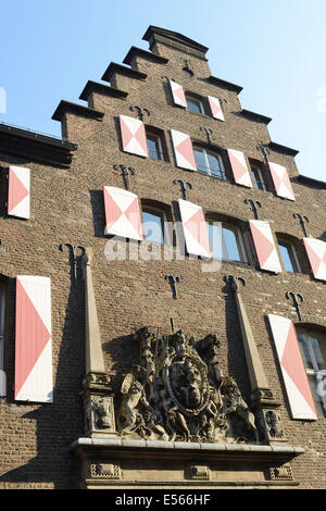 Architektonische Details von The Kölnisches Stadtmuseum Stockfoto