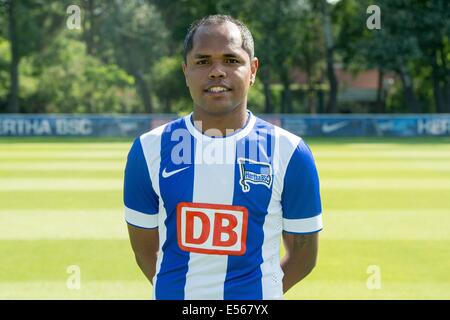 Deutsche Fußball Bundesliga - Photocall Hertha BSC Berlin am 11. Juli 2014 in Berlin, Deutschland: Ronny. Stockfoto