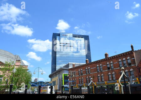 Broad Street, Birmingham, UK Stockfoto