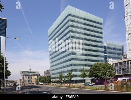 Bernard Weatherill House, Croydon Rat umstrittene neue "Hub" zentrale Gebäude neben Croydon Überführung. Stockfoto