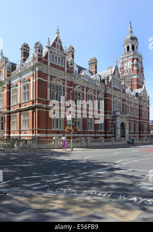 Croydon alte Rathaus an der Katherine Street. Aus dem Jahre 1865 und Grade 2 aufgeführt, das Gebäude jetzt beherbergt das Standesamt Stockfoto