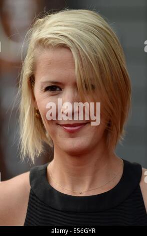 New York, USA. 21. Juli 2014. New York, NY, USA. 21. Juli 2014. Stacey Scowley im Ankunftsbereich für GET ON UP Premiere, Apollo Theater, New York, NY 21. Juli 2014 Credit: © Kristin Callahan/Everett Collection/Alamy Live News Stockfoto