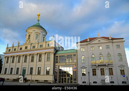 Altes Rathaus und Museum auf dem alten Markt - Potsdam Deutschland Europa Stockfoto