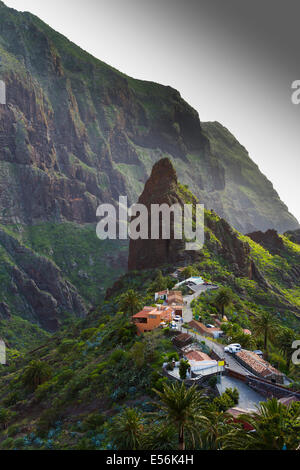 Masca, Teno Naturpark. Buenavista del Norte. Teneriffa, Kanarische Inseln, Atlantik, Spanien, Europa. Stockfoto