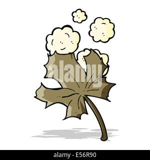 Cartoon alte Blatt Stock Vektor