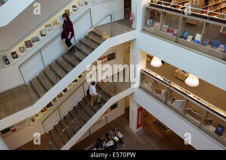 Neues Foyles Buch speichern in Charing Cross Road, London Stockfoto