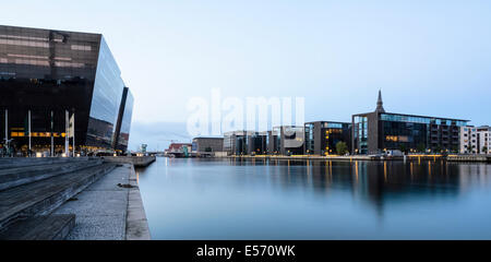 Black Diamond, Erweiterung der königlichen Bibliothek, Kopenhagen, Dänemark Stockfoto