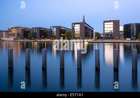 Nordea Bank Hauptsitz in Christianshavn, Kopenhagen, Dänemark Stockfoto