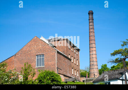 Viktorianische Engineering von Crofton Pumpstation in der Nähe von Great Bedwyn, Wiltshire, England Kennet und Avon Kanal Stockfoto