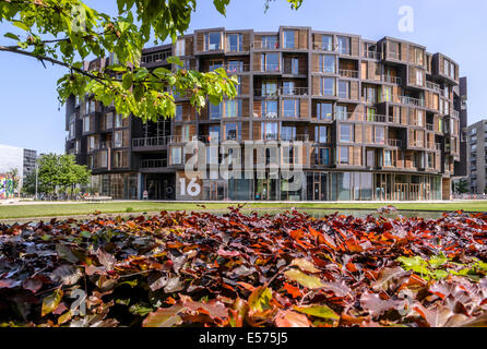 Student Residence Tietgenskollegiet, Amager, Kopenhagen, Dänemark Stockfoto