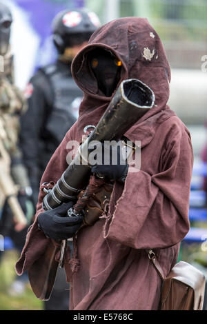 Raum Knights Event, Fantasy Festival, eine Versammlung von fantastischen Rollenspieler aus allen Arten von künstlichen Welten Stockfoto