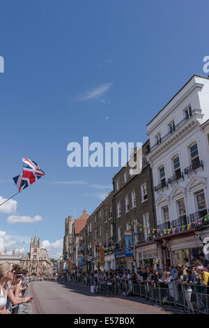Cambridge Tour de France 2014 Stockfoto