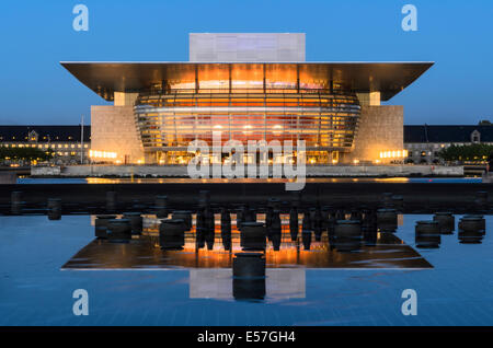 Royal Opera House, Holmen, Kopenhagen, Dänemark Stockfoto