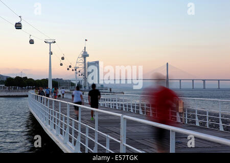 Parque Das Nações, Lissabon, Portugal Stockfoto