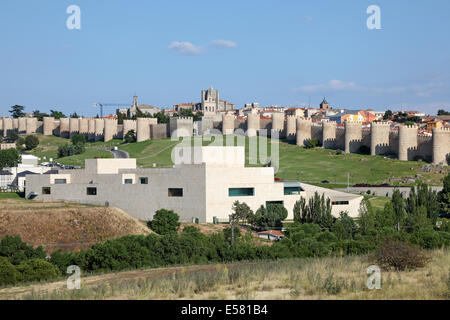 Mittelalterliche spanische Stadt Ávila, Kastilien und Leon, Spanien Stockfoto