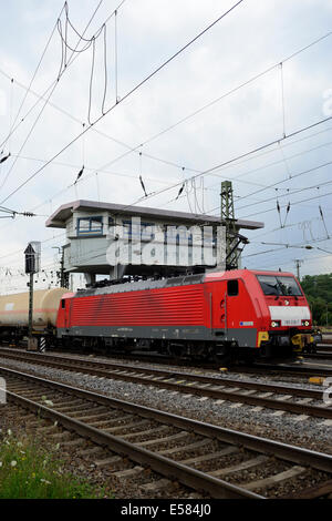 Rangierbahnhof Gremberg Köln Stockfoto