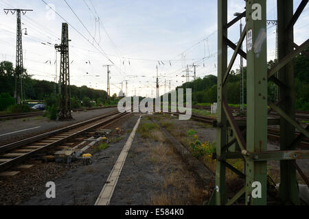 Rangierbahnhof Gremberg Köln Stockfoto