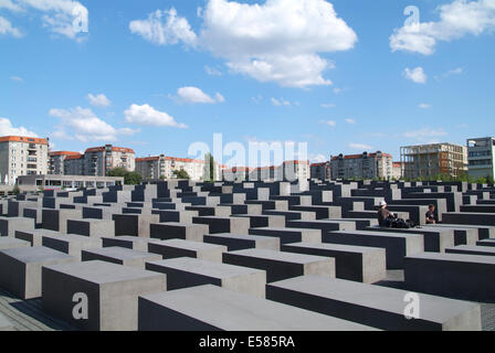 Denkmal für die ermordeten Juden Europas - Deutschland Berlin Stockfoto