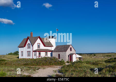 Stufe Hafen Leuchtturm, Chatham, Cape Cod, Massachusetts, USA Stockfoto