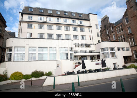 Columba Hotel 1930er Jahre Architektur in Oban, Argyll and Bute, Scotland Stockfoto