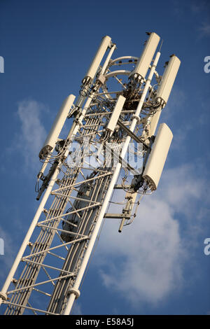 Mobile Telefon Mast Antenne Stockfoto