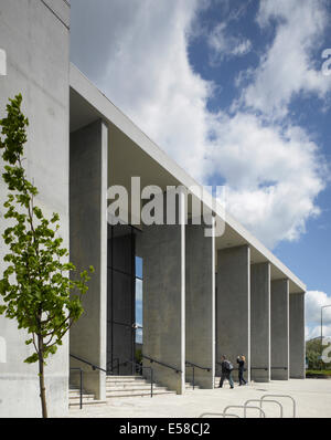 Außenfassade des Kent-Bibliothek und History Centre, Maidstone. Stockfoto