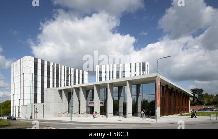 Außenfassade des Kent-Bibliothek und History Centre, Maidstone. Stockfoto