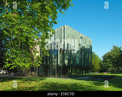 Erweiterung des Holburne Museums, Bad. Modernen Anbau, klassischen Stil Museumsbau zu Haus Galerie Raum und Garten-Café. Stockfoto