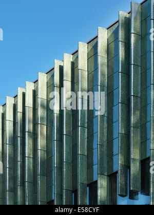 Erweiterung des Holburne Museums, Bad. Modernen Anbau, klassischen Stil Museumsbau zu Haus Galerie Raum und Garten-Café. Stockfoto