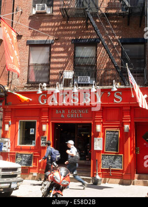 Gatsby Bar Lounge und Grill, New York Stockfoto