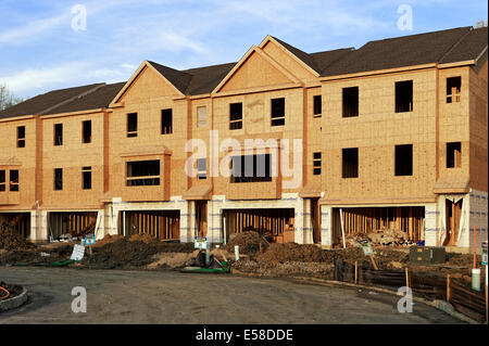 Neubau, New Jersey, USA. Stockfoto